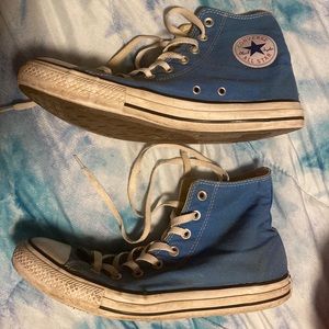 Converse blue used